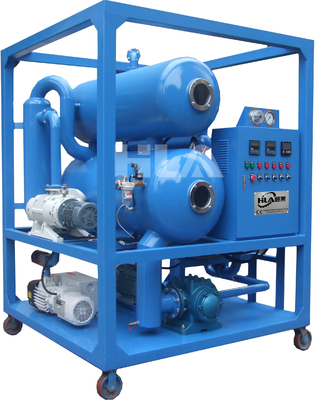 Mesin Filtrasi Minyak Transformer Baja Dingin 9000L dengan Pompa Vakum Ganda untuk Suhu 0-80C