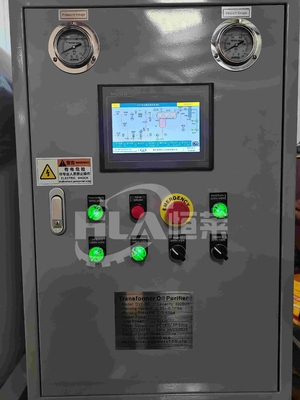 135KW Daya Pemanasan Mesin Pembersih Minyak Transformer Baja Dingin untuk Pembersihan Minyak