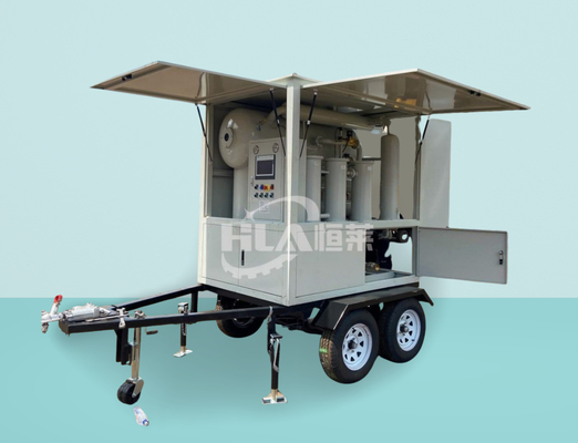 Mesin Pembersih Minyak Transformer dengan Metode Pemurnian Pemanasan Vacuum dan Kandungan Air ≤3ppm