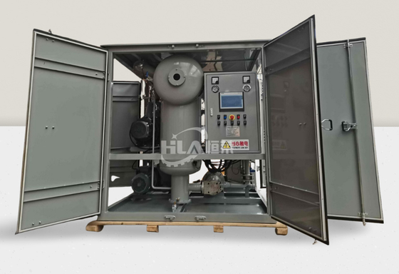 Mesin Pembersih Minyak Transformer dengan Metode Pemurnian Pemanasan Vacuum dan Kandungan Air ≤3ppm