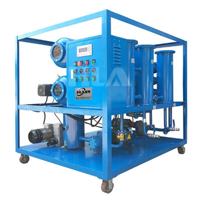 Operasi manual otomatis Pembersih minyak mobile dengan Partikel Filter ≥99,5% dan ≤1 Mikron Filter Precision