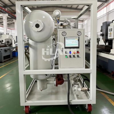 Rentang viskositas oli 10-400 CSt Mesin Filtrasi Oli Turbin dengan Degasifikasi Oli Turbin dan Nilai Emulsifikasi kurang dari 15 menit GBF 7305