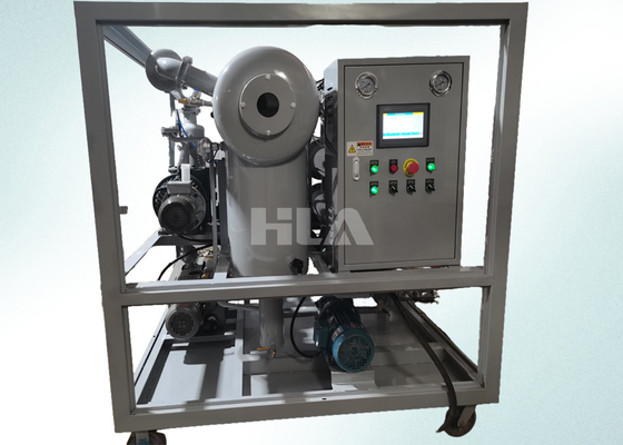 Mesin Filter Minyak Transformer Tiga Tahap Dengan Kontrol PLC Otomatis
