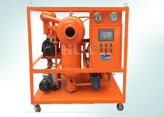Mesin Kekosongan Cleaner Transformator Vakum Bergerak Dengan Panel Kontrol Layar Sentuh