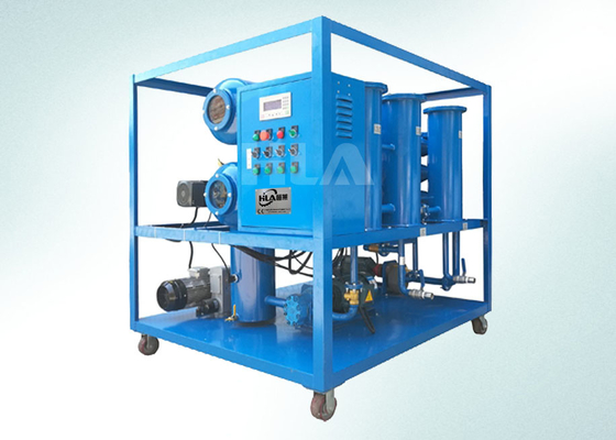 Mesin Filter Oli Vakum Transformator Tipe Horisontal, Laju Aliran 600 Ton / Bulan