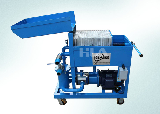Dewatering Digunakan Minyak Plate Filter Tekan / Tekan Unit Penyaringan / Mesin Pembersih Minyak