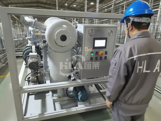 Mesin Pemurni Minyak Berdaya 50KW-150KW untuk Laju Aliran Tinggi 600-18000L/jam dalam Aplikasi Industri